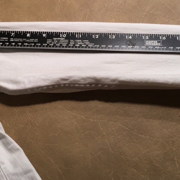 LEVI STRAUSS & CO. Original Trucker Jacket, CROPPED, WHITE, NWOT, Size S - Picture 6 of 8